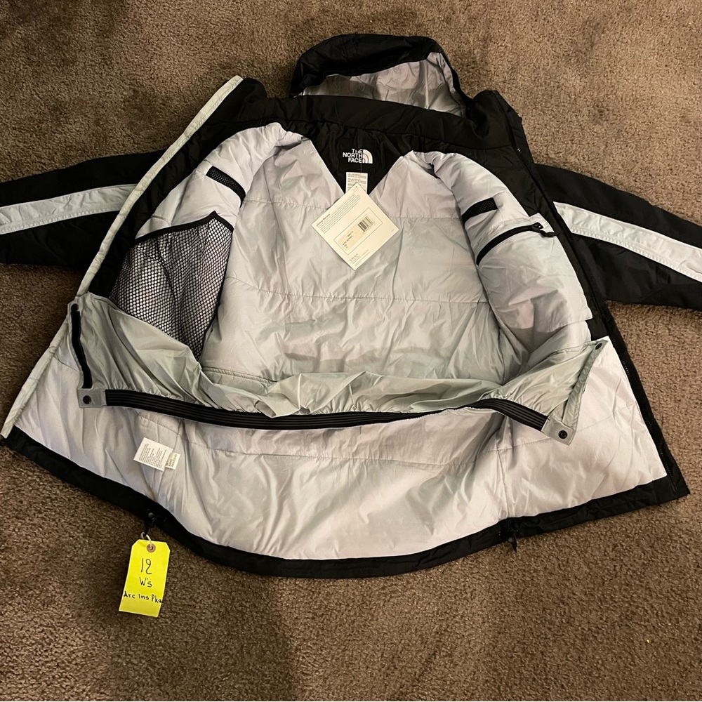 Vintage 1999 North Face Winter Coat Jacket Arc Parka Size 12 NWT - Picture 9 of 15
